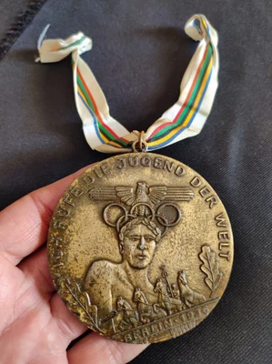 $600 • Buy  Extremely Rare 1936 Olympic Medal Original
