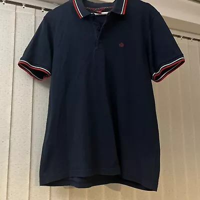 Merc Mens Polo Shirt Large Mod Casual 80s  • £0.99