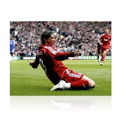 £81.99 • Buy Fernando Torres Signed Liverpool Football Photo: Anfield Debut