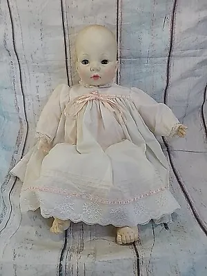 Vintage Madame Alexander Victoria Baby Doll 5748 Sleep Eyes VGC • $29.89