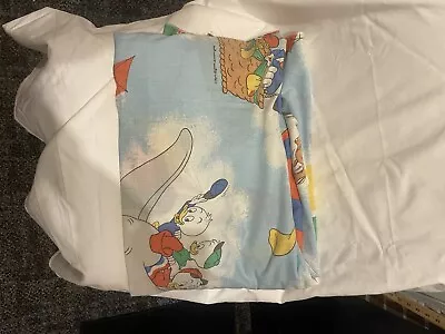 Vintage Disney Flat Twin Size Sheet • $10