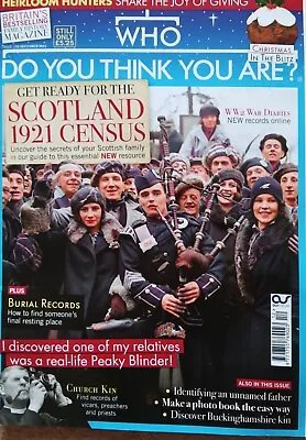 WDYTYA? Magazine December 2022 Genealogy Family History Research • £2.99