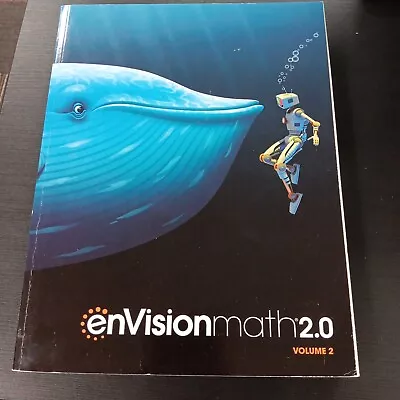 Envision Math 2017 Student Edition Grade 5 Volume 2 By Scott Foresman (2015) • $5.17