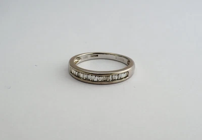 £300 • Buy ILIANA 18ct White Gold Diamond SI G-H Half Eternity Ring  Wt. 3.09 Grams