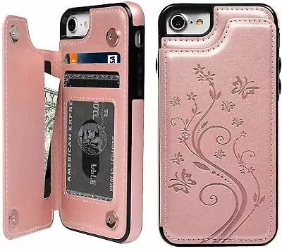 Case For Samsung A14 A54 S24 A15 S23 Leather Flip Wallet Card Holder Phone Cover • £6.49