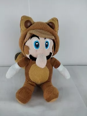 2011 Nintendo Hudson Soft Super Mario Bros Mario Party Tanooki Plush Toy 9  • $16.95