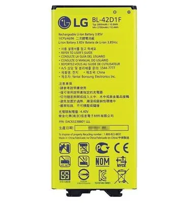  Replacement Battery For LG G5 H850 H820 H830 BL-42D1F Replacement Battery New • £9.99