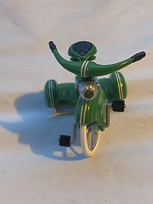 Christmas Ornament Hallmark Murray Metal Green Tricycle Parts Move • $12.99