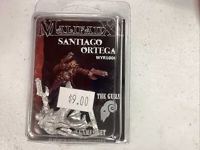 Malifaux Blister Guild Santiago Ortega (NIB) • $13