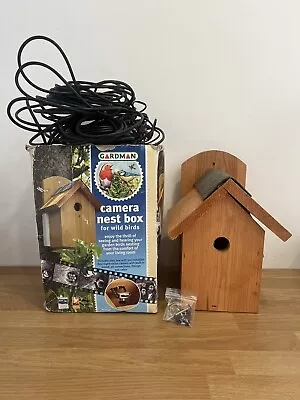 Gardman Garden Camera TV Nest Bird Box Opened But Never Used - Complete • £47.99