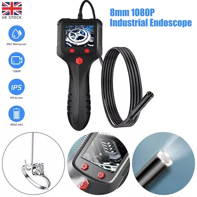 £23.49 • Buy 5M Industrial Endoscope Camera 1080P HD 2.4  Borescope Inspection Camera UK