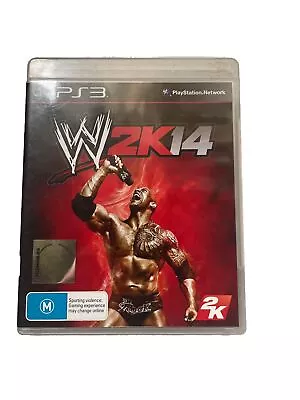 WWE W2K17 PS3 Playstation 3 Game With Manual • $14