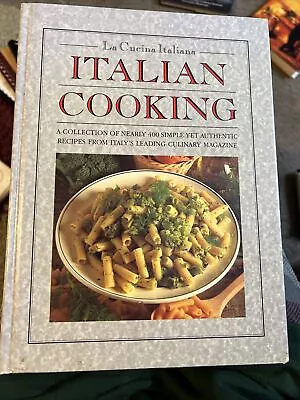 Italian Cooking (La Cucina Italiana) By  Cucina Italiana  Hardback Book The Fast • $3