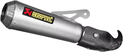 AKRAPOVIC - S-B10SO3-HBT - Slip-On Line Muffler - Titanium • $752.36