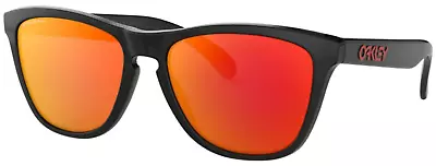 $139.95 • Buy OAKLEY Frogskins - Sunglasses - OO 9013-C9 55 - PRIZM RUBY - Black