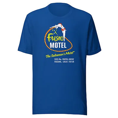 Fresno Motel T-Shirt - Fresno CA | Retro Funny 50s Vintage Tee • $24