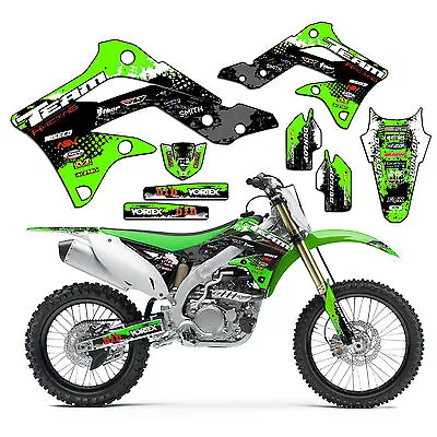 $99.99 • Buy 2004-2007 Kawasaki Klx 250 Klx250 Graphics Kit Decals Stickers Deco 2006 2005