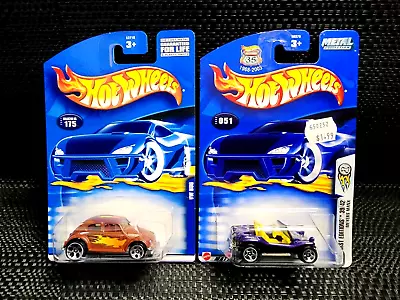 Hot Wheels VW Bug + Meyers Manx (2001 / 2003) • $12.95