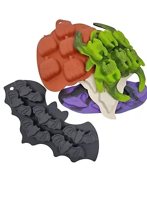 Make Your Own Halloween Mould Chocolate Mold Ice Tray Jelly Party Trick Or Treat • £3.49