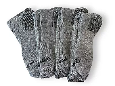 Cabela's Merino Wool Boot Socks 4 Pair Size 10-13 Black And Gray • $16.99