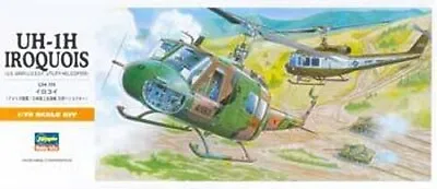 $11.21 • Buy Hasegawa UH1H Iroquois Helicopter - Plastic Model Helicopter Kit - 1/72 Scale