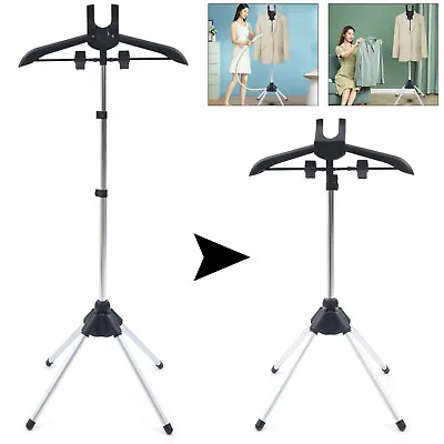 Garment Hanger Drying Rack/Handheld Clothes Steamer Holder Fabric Steam • $19