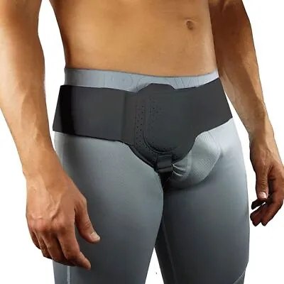 Inguinal Groin Hernia Belt Abdominal Groin Removable Support Truss Brace For Men • £8.39