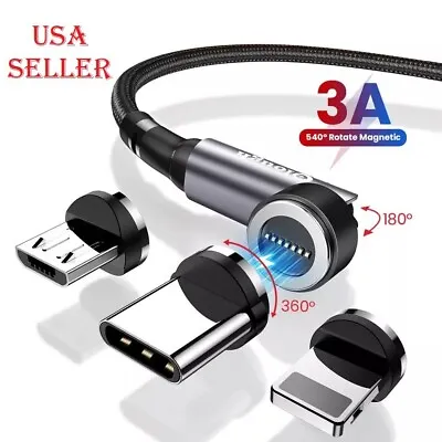 Fast Charger And Data USB Cable 3 In 1 Magnetic • $3.49