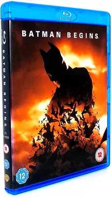 Batman Begins (2005) Blu-ray Christian Bale Michael Caine Liam Neeson - New • £4.99