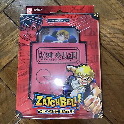 Zatch Bell The Card Battle Game Starter Set 1 • $14.99