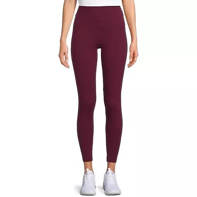 Time And Tru XL Space Dye Skinny Fit High Rise Cotton Knit Ankle Leggings NWT • $8.94