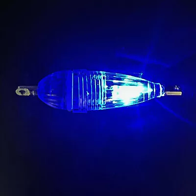 LED Flash Fishing Light Deep Drop Underwater Squid Strobe Bait Lure Lights Lamps • $9.09