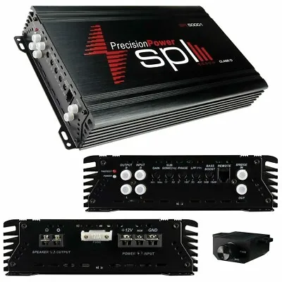 Precision Power PPI SPL 5000 Watt Class D Mono Amplifier Monoblock Class D Amp • $119