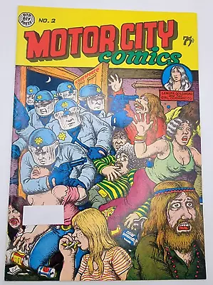 Motor City Comics No. 2 FEB 1970 Rip Off Press NM 9.0+ Robert Crumb Near Mint • $125