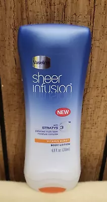 1 - Vaseline Sheer Infusion Body Lotion VITAMIN BURST 6.8 Fl Oz NEW • $7.25