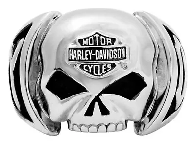 Harley-Davidson® Men's Skull Ring Stainless Steel • $129