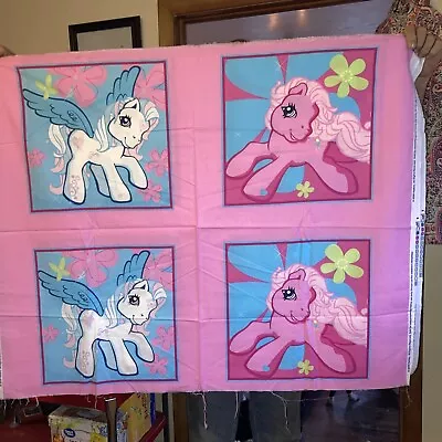 My Little Pony Pillow Panels - Pinkie Pie - Star Catcher - 2006 Hasbro Fabric  • $11