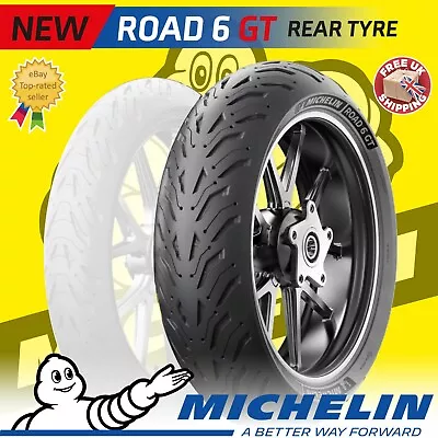  180/55zr17 Michelin Road 6 Gt Tl Motorcycle Motorbike Rear Tyre 180 55 17 • $265.22