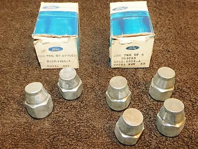 1979-1986 Ford Mustang Fairmont Capri Zephyr NOS STYLED STEEL WHEEL HUB LUG NUTS • $59