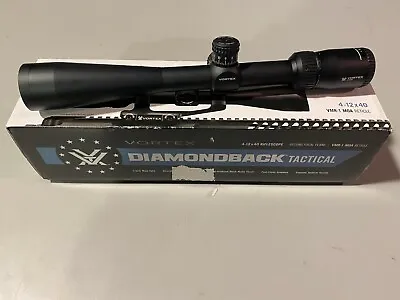 Vortex Diamondback 4-12x40mm Tactical Scope VMR-1 MOA Reticle DBK-10025 Display • $275