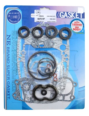 $47.37 • Buy Gasket Set For 60 70hp Yamaha 1992 - 2003 70tlrq Lrr P60tlhq Tlhr Outboard Motor
