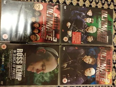 ULTIMATE FORCE COMPLETE SERIES 1-3 Season 1 2 3 + Ross Kemp In Search Of Pirates • £9.99