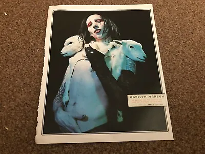 Rsm12 Picture/picture 12x10 Marilyn Manson • $13.68
