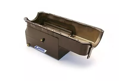 Canton 18-380 Oil Pan Marine Rear Sump 10 Qt 10 In Deep Black Powdercoat Steel • $598.81