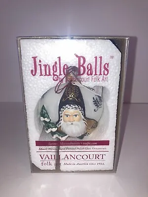$41.20 • Buy Rare Vaillancourt Jingle Balls Folk Art Ornament New In Box