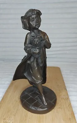 Genesis Fine Arts Ireland Bronze Resin Statue 18.5cm   Little Nurse    RARE • £19.99