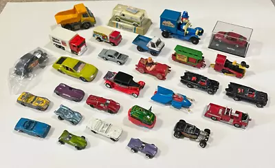 Vintage 70's 80's 90's Lot Of Diecast Cars - Corgi Hot Wheels Ertl Matchbox • $19.99