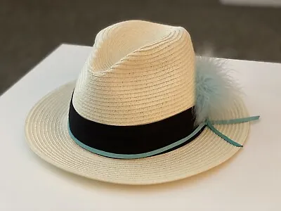 $500 Straw Fedora Large Panama Hat CUSTOM Design Summer • $169