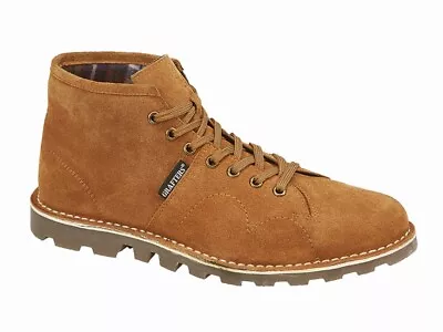 Leather Monkey Boots By Grafters Black Or Brown Sizes 3 To 12 • £42.99