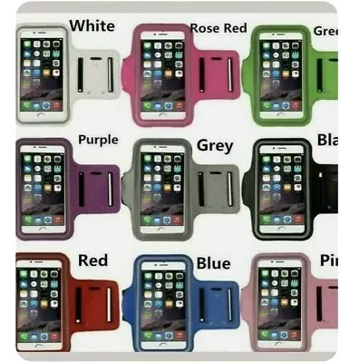 Gym Running Jogging Sports Armband Case Holder Strap For All Samsung Phonei.p.X • £3.38